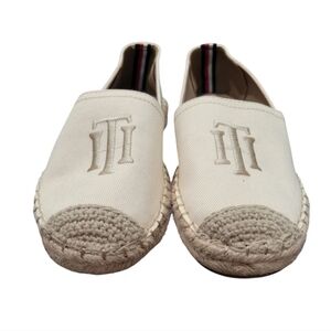 Tommy Hilfiger Women's Beige Espadrilles - Size 7.5